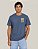Camiseta Azul Índigo Selo - Imagem 1