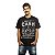Camiseta Streetwear Preta Johnny Cash - Manga Curta - Imagem 1