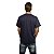Camiseta Streetwear Azul Punch - Manga Curta - Imagem 2