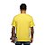 Camiseta Amarela Halfpipe Streetwear Manga Curta - Imagem 2