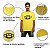 Camiseta Amarela Halfpipe Streetwear Manga Curta - Imagem 4