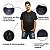 Camiseta Streetwear Preta Elmo - Manga Curta - Imagem 4