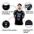 Camiseta Streetwear Preta Raglan Camuflada Doberman - Imagem 4