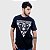 Camiseta Masculina Preta Manga Curta Skateboarder Hardivision - Imagem 1