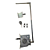 Fechadura Porta Onibus Busscar Micruss Comil Versatile Gold - Imagem 2