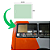 Vidro Janela lat onibus neobus Iveco city class 625X550mm - Imagem 2