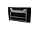KIT 02 MONITORES ONIBUS VAN FIXO 15.6" 12/24V CINZA ORBE - Imagem 2