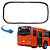 Borracha Vigia Onibus Marcopolo Torino G6 97-2013 Gran Vialle B9 Salf - Imagem 2