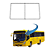 Borracha Para-brisa Bipartido P/ Onibus Torino New G7 14 - Imagem 2