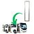 Estrutura Folha Porta dianteira LD Onibus Urbano Comil Svelto - Imagem 2