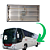 Tampa Bagageiro Ext Lateral Ônibus Comil Campione 160X82,5CM - Imagem 2