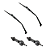 KIT Limpador Parabrisa Onibus Neobus ThUNder + THUNDER Boy 2000-2005 - Imagem 1