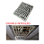 Conjunto Tampa + Moldura Ar condicionado teto interno corredor mascarello rodoviario roma Gran micro - Imagem 3