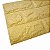 Adesivo de parede 3d com painel de tijolos 60cm x 15cm cor caramelo - Imagem 1