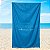 Toalha de praia piscina grande seca rapido vitamin sea azul - Imagem 1