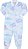 PIJAMA INFANTIL MENINA NUVENS SOFT AZUL - Imagem 2