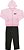 CONJUNTO INFANTIL MENINA NYC PLUSH ROSA NEON - Imagem 2