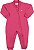 Pijama tamanhos P ao 16 em moletom flanelado com punhos - COR PINK - Imagem 2