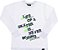 CAMISETA INFANTIL MENINO SKATER LIFE ALGODÃO BRANCA - Imagem 1