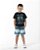 CONJUNTO INFANTIL MENINO ALL DAY ALGODÃO PRETO - Imagem 2