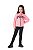 CONJUNTO INFANTIL MENINA SPORTS MOLETOM ROSA NEON - Imagem 2