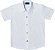 CAMISA INFANTIL MENINO BÁSICA ALGODÃO BRANCA - Imagem 1