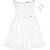 VESTIDO INFANTIL MENINA LISTRAS OFF WHITE - Imagem 1