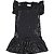 VESTIDO INFANTIL MENINA SHINE PRETO - Imagem 2