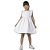 VESTIDO INFANTIL FERNANDA MENINA BABADO BRANCO - Imagem 1