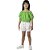 CONJUNTO INFANTIL MENINA ALGODÃO JACQUARD VERDE - Imagem 1