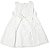 VESTIDO INFANTIL FRIDA ANARRUGA BRANCO - Imagem 2