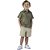 CONJUNTO INFANTIL MENINO FOLHAGEM SARJA VERDE - Imagem 1