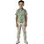 CAMISA INFANTIL MENINO ALGODÃO PLANTAS VERDE - Imagem 2