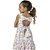 VESTIDO INFANTIL TALLY ALGODÃO FLORAL LILÁS - Imagem 1