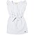 VESTIDO INFANTIL ROBERTA SARJA BRANCO - Imagem 1