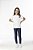 CALÇA LEGGING INFANTIL MENINA SUPLEX MARINHO - Imagem 1