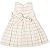 VESTIDO INFANTIL MENINA FRIDA LISTRADO COM LUREX ROSA - Imagem 2
