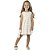 VESTIDO INFANTIL MENINA FRIDA LISTRADO COM LUREX ROSA - Imagem 3
