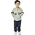 CONJUNTO INFANTIL MENINO BEAR HUGS MOLETOM MARINHO - Imagem 2
