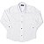 CAMISA INFANTIL MENINO ALGODÃO BRANCA - Imagem 1