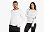 BLUSA TÉRMICA ADULTO ENCAIXE DEDO UNISSEX BRANCA - Imagem 1