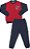 CONJUNTO INFANTIL MENINO BOMBER MOLETOM VERMELHO - Imagem 1