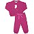 CONJUNTO INFANTIL MENINA BALÃO DE CORAÇÃO MOLETOM PINK - Imagem 1