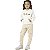 CONJUNTO INFANTIL MENINA LOVE UNIQUE MOLETOM BEGE - Imagem 1