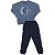 CONJUNTO INFANTIL MENINO MOVE MOLETOM COBALTO - Imagem 2