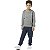 CONJUNTO INFANTIL MENINO ATHLETICS MOLETOM CINZA - Imagem 1