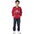 CONJUNTO INFANTIL MENINO LEGEND MOLETOM VERMELHO - Imagem 1