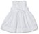 Vestido infantil menina laise algodão branco - Imagem 3