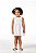 Vestido infantil menina laise algodão branco - Imagem 1
