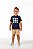 Conjunto infantil menino estampado esporte algodão marinho - Imagem 2
